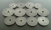 Лот: 8906679. Фото: 2. 12 монет Бельгии ( 40-х годов... Монеты