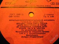 Лот: 717215. Фото: 2. винил тичин. Антиквариат