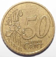 Лот: 10140056. Фото: 2. 50 евроцентов 2002 год. Греция. Монеты