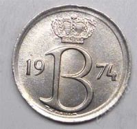 Лот: 1436755. Фото: 2. Бельгия. 25 сантим 1974г. Монеты