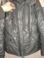 Лот: 10350006. Фото: 5. Теплая куртка из Эко кожи. Размер...