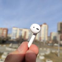 Лот: 17465322. Фото: 2. НОВЫЕ AirPods 2 люкс. Аудиотехника