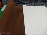 Лот: 18680500. Фото: 2. Интерлок коричневый. Вязание, шитье