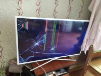 Лот: 13980299. Фото: 2. LED телевизор Samsung на запчасти... ТВ и видео