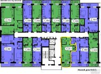 Лот: 9456504. Фото: 2. сдам 1-комн. студия новая, Лесопарковая... Аренда