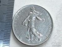 Лот: 8326759. Фото: 3. Монета 1 франк один Франция 1969... Коллекционирование, моделизм