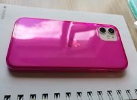 Лот: 15588011. Фото: 3. Чехол iPhone 11 Розовый прозрачный. Смартфоны, связь, навигация