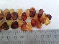 Лот: 17767632. Фото: 4. Янтарные бусы из натурального...