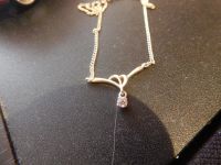 Лот: 4181598. Фото: 2. Серебряное колье с алмазом, снова... Ювелирные изделия, бижутерия, часы