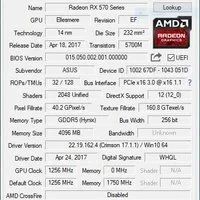 Лот: 13335629. Фото: 3. Игровая Видеокарта Asus rx 570... Компьютеры, оргтехника, канцтовары