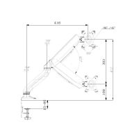 Лот: 25320086. Фото: 10. Кронштейн для мониторов ЖК Buro...