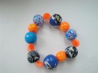 Лот: 412280. Фото: 2. Изделия из полимерной глины,браслет... Ювелирные изделия, бижутерия, часы