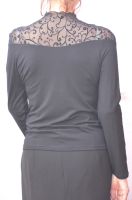 Лот: 12751229. Фото: 2. Блузка черная. Женская одежда