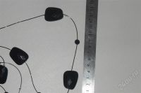 Лот: 660173. Фото: 2. Бижутерия бусы черные тонкие с... Аксессуары