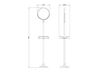 Лот: 3467500. Фото: 2. Рама для газет (книг), комбинированный... Предметы интерьера