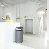 Лот: 22274486. Фото: 5. Мусорный бак 60 л Brabantia Touch...