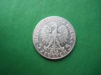 Лот: 18665900. Фото: 4. Польша 5 злотых 1933 г., серебро... Красноярск