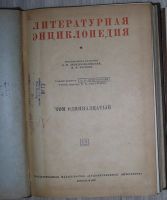 Лот: 21734392. Фото: 2. Литературная энциклопедия. Отдельный... Справочная литература