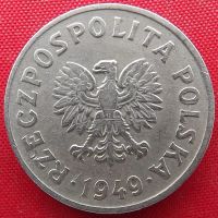 Лот: 2690759. Фото: 2. (№2549/LF) 50 грошей 1949 (Польша... Монеты