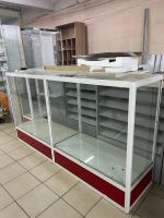 Лот: 21040886. Фото: 2. Торговая витрина прилавок бу -стекло. Оборудование