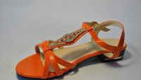 Лот: 2989917. Фото: 3. Новые оранжевые сандалии - размер... Одежда, обувь, галантерея