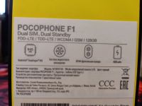 Лот: 16036781. Фото: 4. Смартфон Xiaomi Pocophone F1 6...