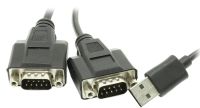 Лот: 20036233. Фото: 2. Переходник USB=>COMx2 ST-Lab U700... Комплектующие