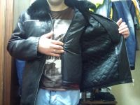 Лот: 3281021. Фото: 2. Кожаная куртка. Мужская одежда