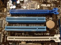 Лот: 4972763. Фото: 2. Материнская плата ASUS P7P55D... Комплектующие