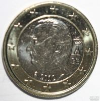Лот: 2450544. Фото: 2. 1 евро 2012 год. Бельгия. Монеты