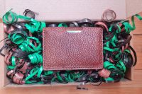 Лот: 21219460. Фото: 2. Картхолдер из натуральной кожи... Ручная работа