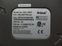 Лот: 2124289. Фото: 3. ADSL-маршрутизатор D-Link DSL-500T. Компьютеры, оргтехника, канцтовары