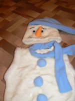 Лот: 7454173. Фото: 3. Снеговик (сами шили) 2-3 года. Новый год!