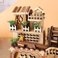 Лот: 13542710. Фото: 7. Деревянный домик + песочные часы...
