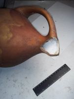 Лот: 23310420. Фото: 6. большой глиняный кувшин для творчества...
