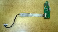 Лот: 12874695. Фото: 2. Плата USB и картридер на шлейфе... Комплектующие