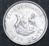 Лот: 11197660. Фото: 2. Экзотика с рубля (12495) Уганда. Монеты