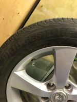 Лот: 11712834. Фото: 2. Колеса Mazda 3 R16 на резине Bridgestone... Шины, Диски