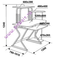 Лот: 9001019. Фото: 4. Компьютерный стол. Красноярск