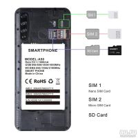 Лот: 18570423. Фото: 2. Смартфон "XGODY" A50, экран 6... Смартфоны, связь, навигация