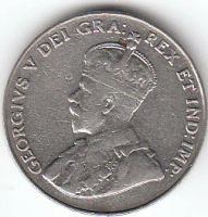 Лот: 174165. Фото: 2. Канада 5 центов 1934. Монеты