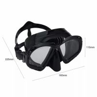 Лот: 12839150. Фото: 4. Новая черная маска очки для снорклинга... Красноярск