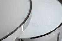 Лот: 21288973. Фото: 3. Столы журн(наб из 2шт)стекло мрам... Мебель
