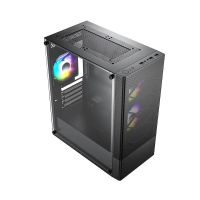 Лот: 22969236. Фото: 3. Корпус mATX, ACD Coffre 106, чёрный... Компьютеры, оргтехника, канцтовары