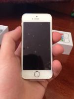 Лот: 4018666. Фото: 2. Новый iPhone 5S Gold 16Gb. Смартфоны, связь, навигация