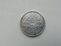 Лот: 15105532. Фото: 2. 5 Лат 1931г Серебро. Монеты