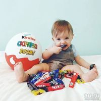Лот: 8518896. Фото: 2. Гигантский Kinder Сюрприз + плюшевый... Новый год!