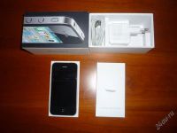 Лот: 1821220. Фото: 2. Новый Apple iPhone 4 16GB Black... Смартфоны, связь, навигация