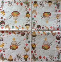 Лот: 17366528. Фото: 5. Набор салфеток для декупажа. Пасха...