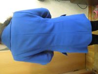 Лот: 5084535. Фото: 5. пальто синее красивое.48р